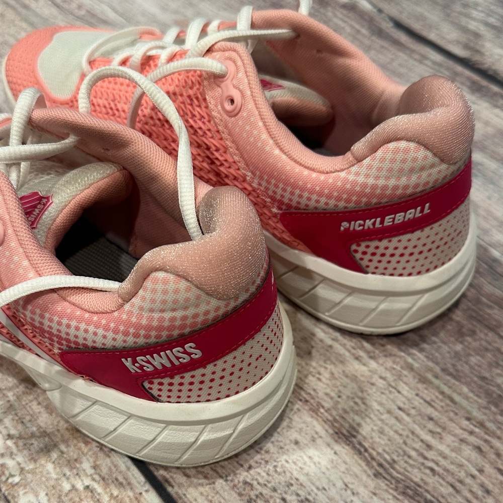 Women's K-Swiss Sz 9 Express Light Pickleball Shoes Raspberry Sorbet • NEW! - Picture 3 of 9